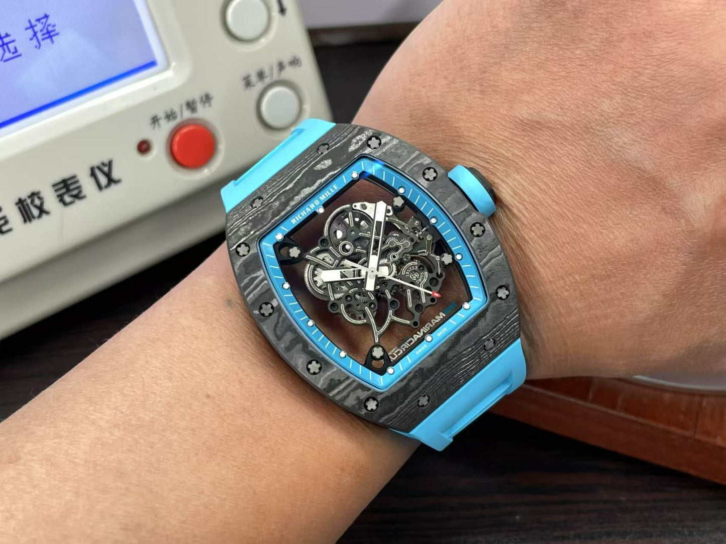 APSF RM RM055 Bubba Watson NTPT RMUL2 Movement Blue Rubber Band