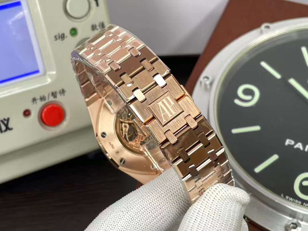 1:1 ap Royal Oak 15407 Rose Gold Case 3120 Movement