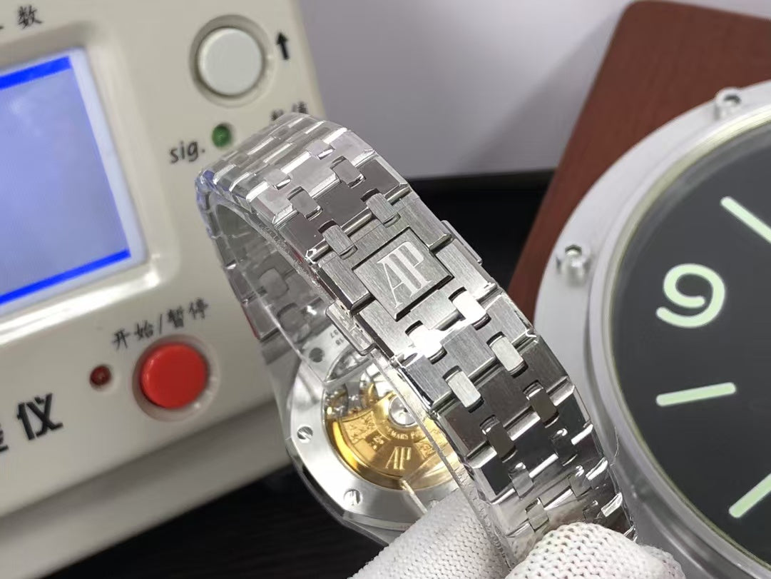 ap Royal Oak 37mm 15450 White Dial with Super 3120 Movement