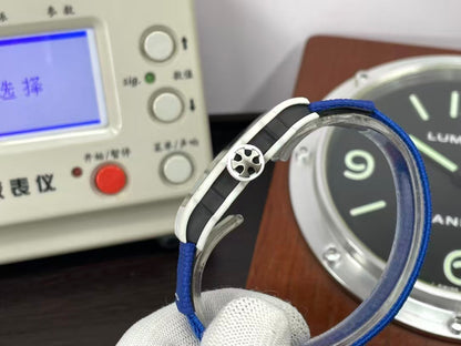 RM RM67 02 France White NTPT Case Blue Nylon Band CRMA7 Movement