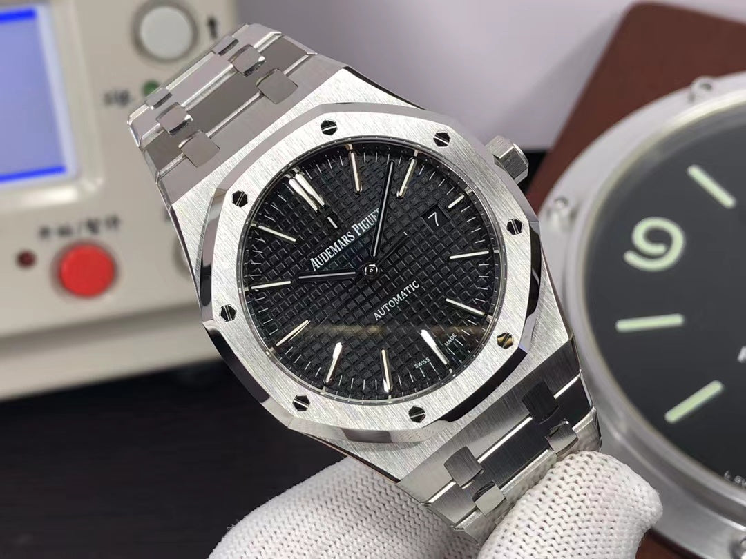 ZF ap Royal Oak 15400 Black Dial 3120 Movement