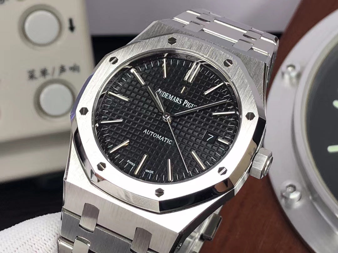 ZF ap Royal Oak 15400 Black Dial 3120 Movement