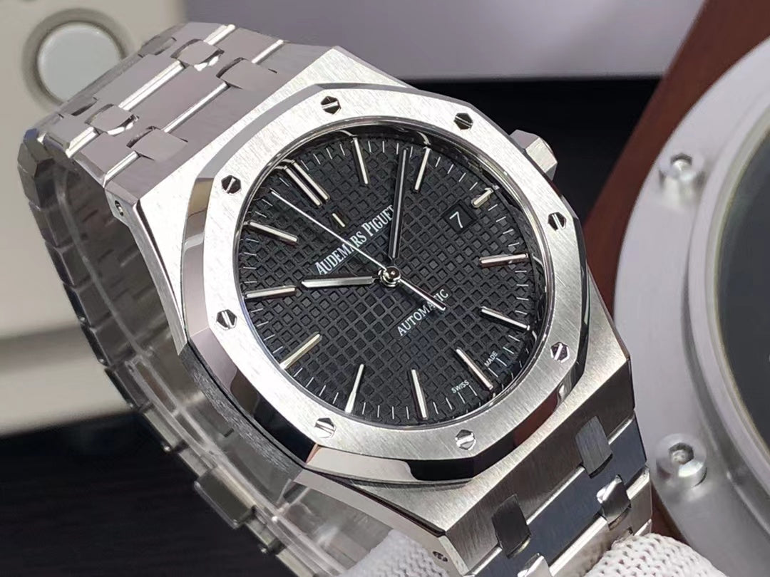 ZF ap Royal Oak 15400 Black Dial 3120 Movement