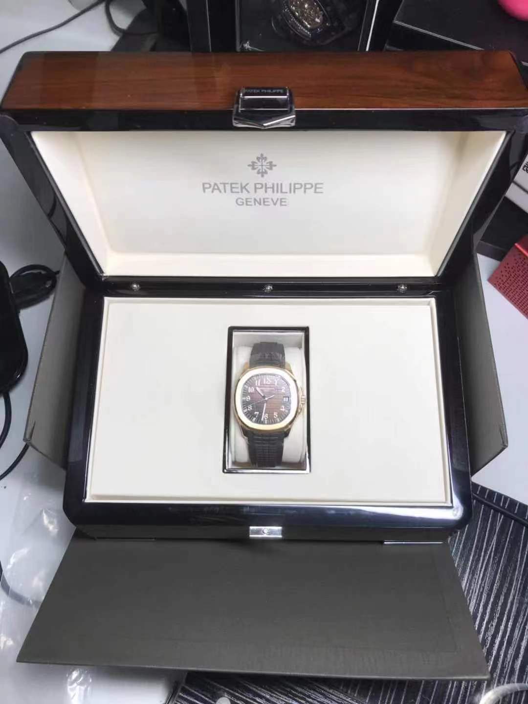 3KF pp Aquanaut 5167R Rose Gold Brown Dial 324 Movement