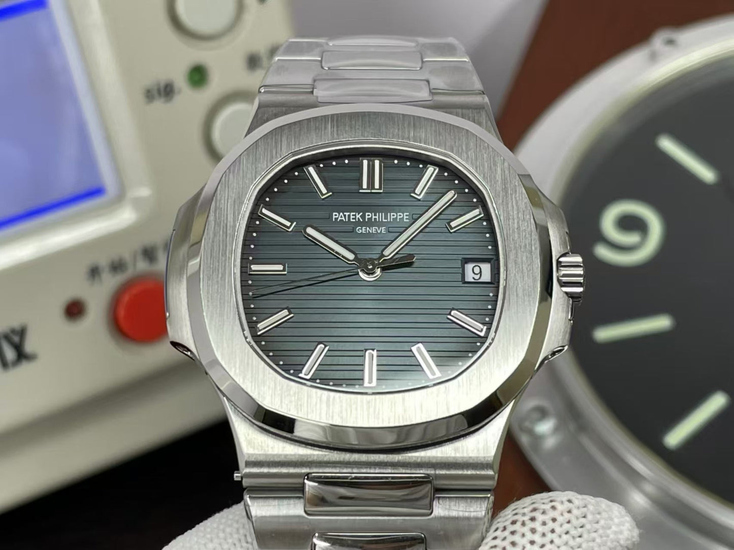 1:1 Exact pp Nautilus 5711 from 3K Factory with SW Dial And Hands