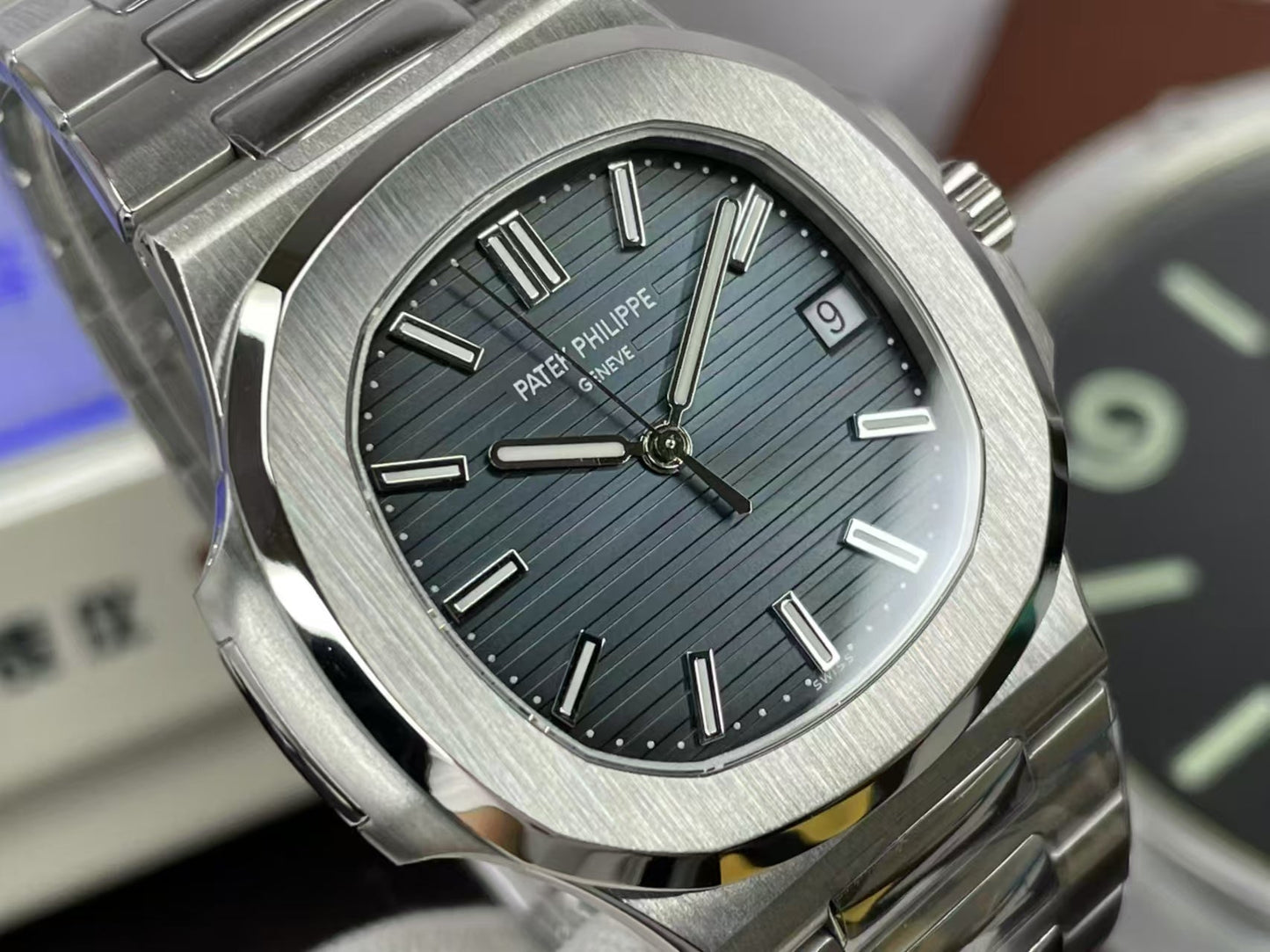 1:1 Exact pp Nautilus 5711 from 3K Factory with SW Dial And Hands
