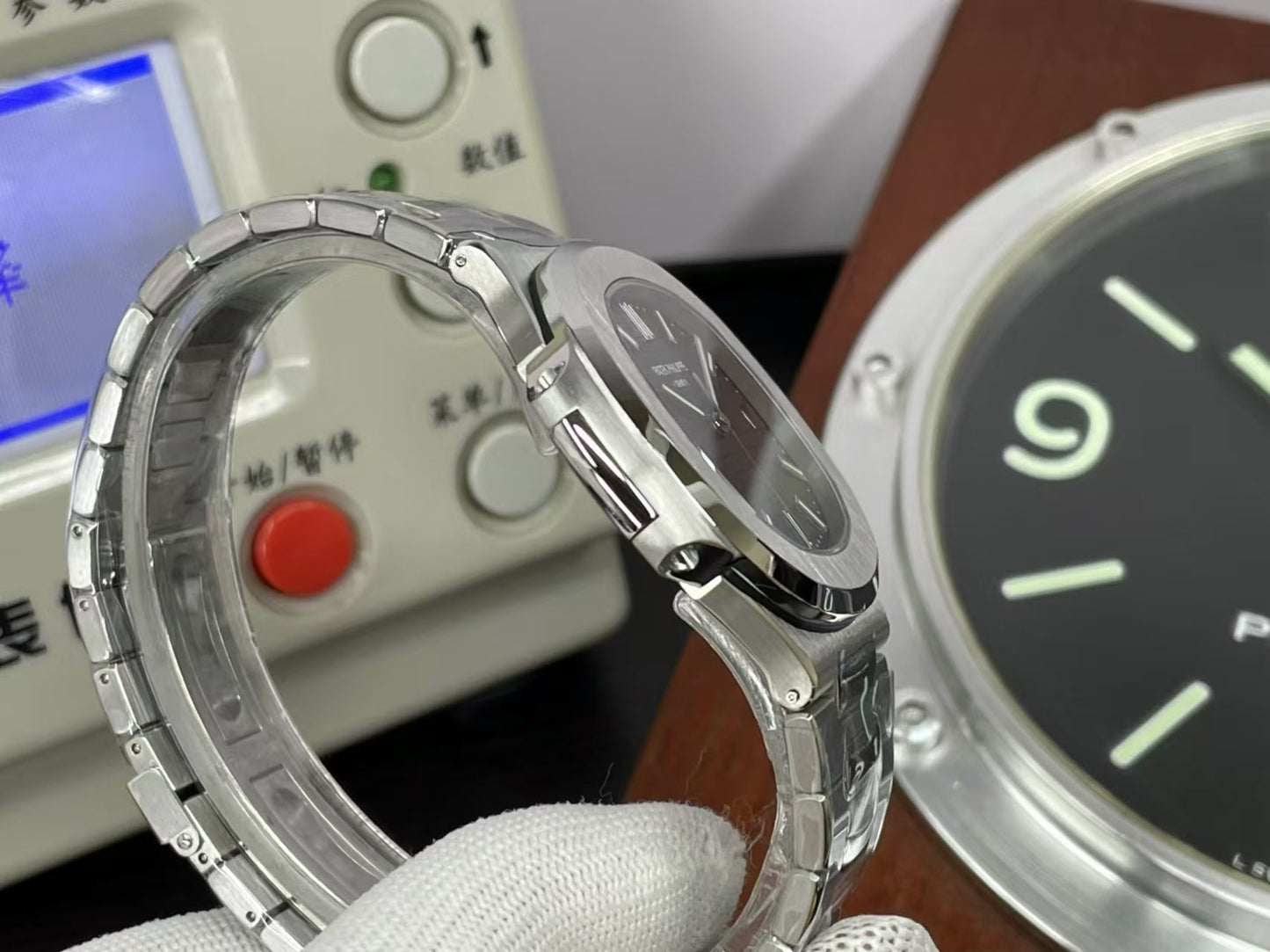 1:1 Exact pp Nautilus 5711 from 3K Factory with SW Dial And Hands