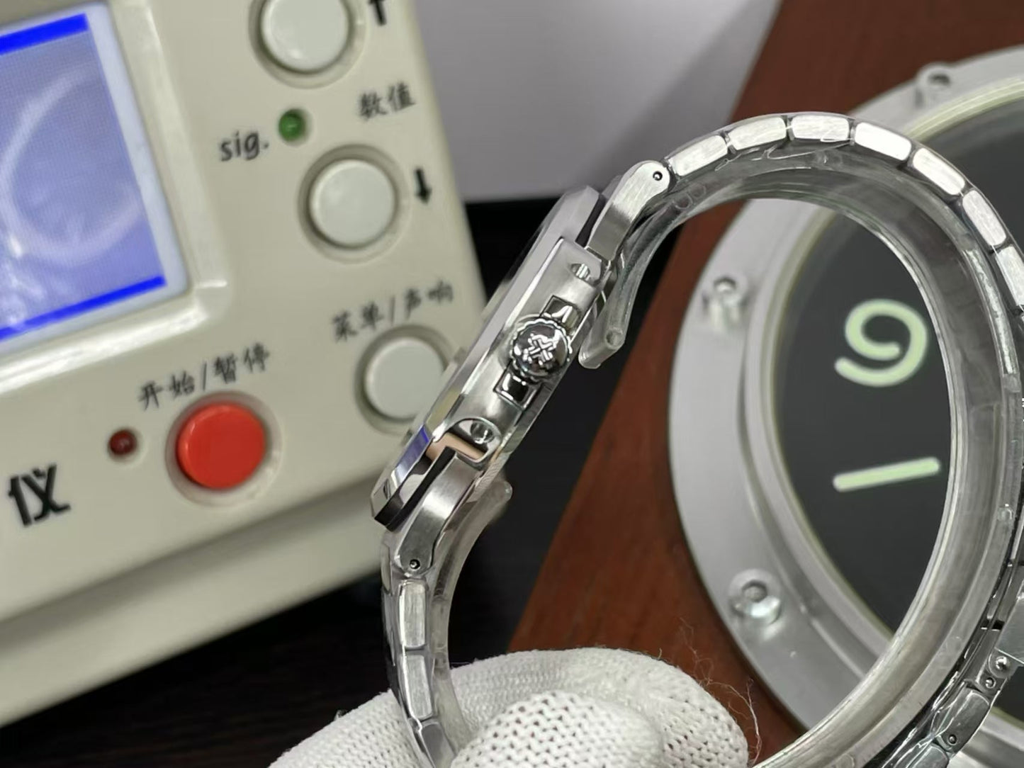 1:1 Exact pp Nautilus 5711 from 3K Factory with SW Dial And Hands