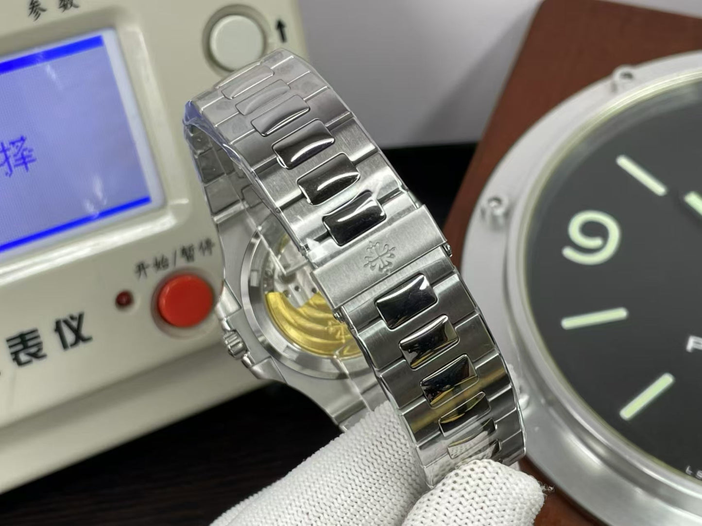 1:1 Exact pp Nautilus 5711 from 3K Factory with SW Dial And Hands