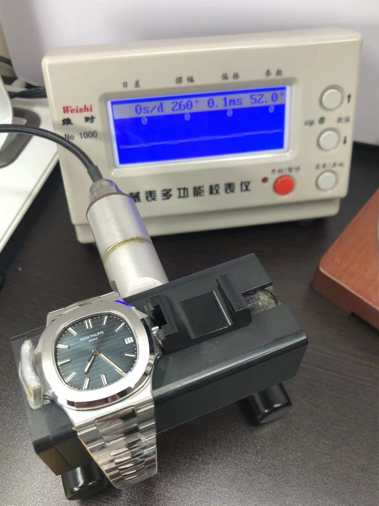 1:1 Exact pp Nautilus 5711 from 3K Factory with SW Dial And Hands