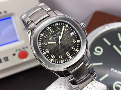 pp Aquanaut 5167A Stainless Steel Case Grey Dial Steel Bracelet with 324 Movement