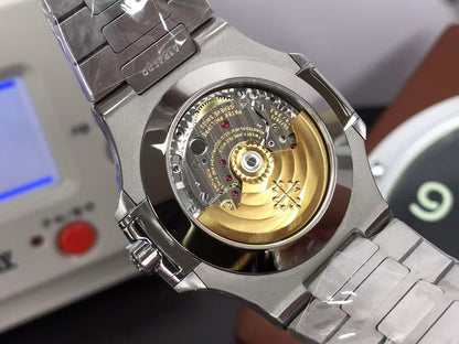 Premium pp Nautilus Annual Calendar 5726 Stainless Steel Case 325 Movement Grey Dial
