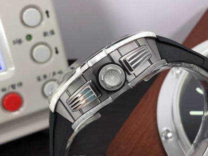 RM RM011 03 Titan Felipe Massa Valjoux 7750 Movement Skeleton Dial Black Rubber Strap