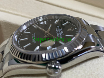 Rolex Datejust 36 Steel Black Index Dial Ref.126234