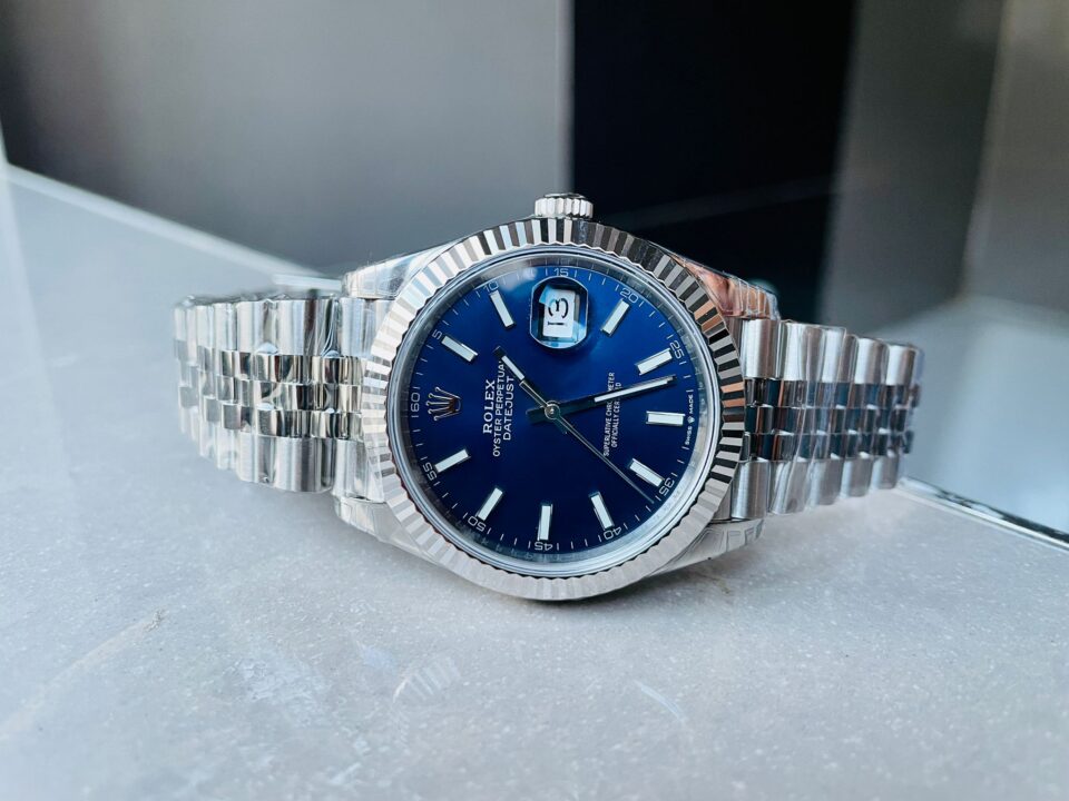 VS Factory 1:1 Rolex DateJust 41 SS Best Edition 904L Steel Blue Dial