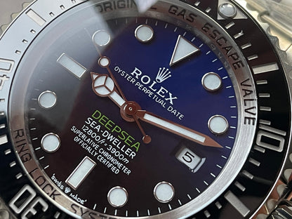 Rolex Sea-Dweller Deepsea 136660 904L SS Blue Dial V9F VR3235