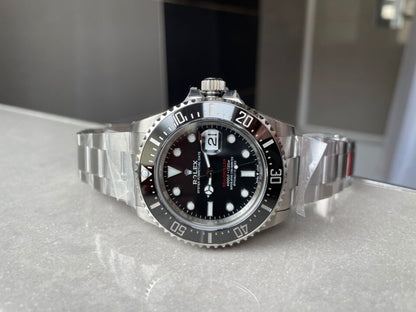 VSF FACTORY 1:1 Rolex Sea-Dweller 43mm 126600 904L SS Black Dial VS3235