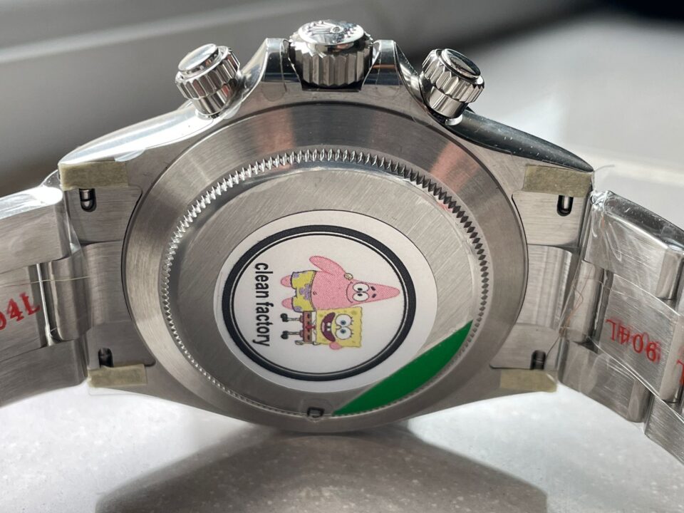 CLEAN FACTORY 1:1 Rolex Daytona 116500 PANDA Best Edition CF 904L SS Case and White Dial