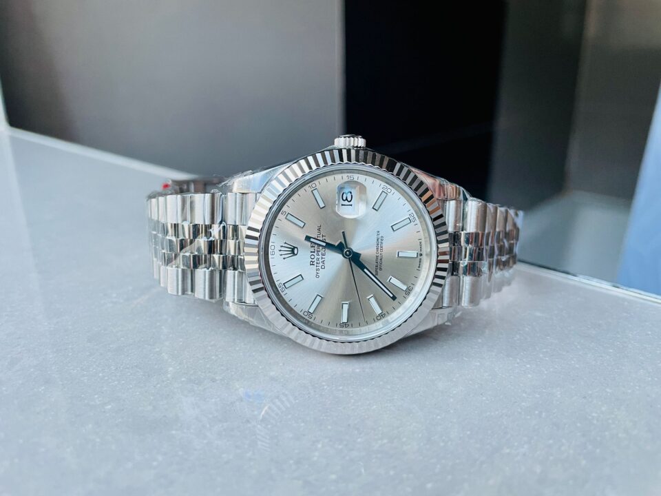 VS Factory 1:1 Rolex DateJust 41 SS Best Edition 904L Steel Silver Dial