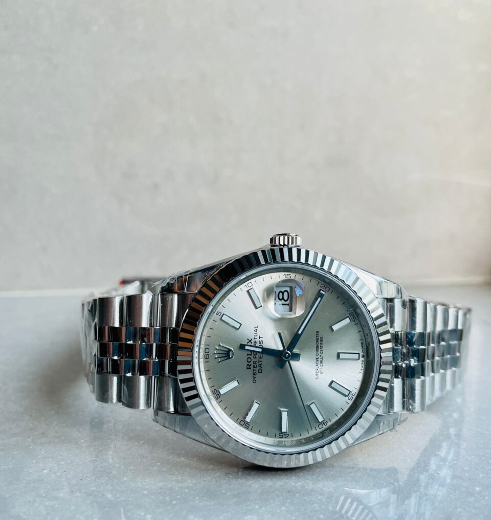 VS Factory 1:1 Rolex DateJust 41 SS Best Edition 904L Steel Silver Dial