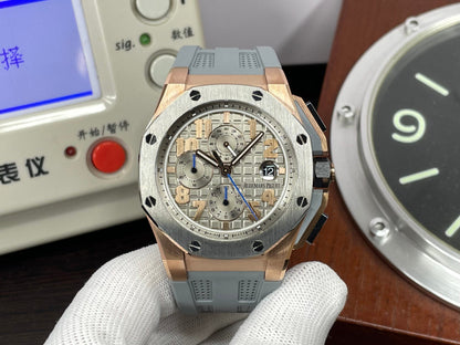 ap Royal Oak Offshore LeBron James Cermet Bezel 3126 Movement with Grey Rubber Strap