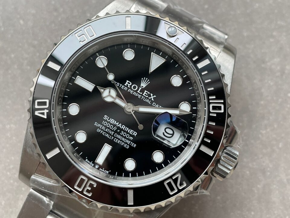 VSF FACTORY 1:1 Rolex SUBMARINER SUB DATE SUBMARINER 41MM 126610 LN BEST EDITION BLACK CERAMIC 904L STEEL VS3235