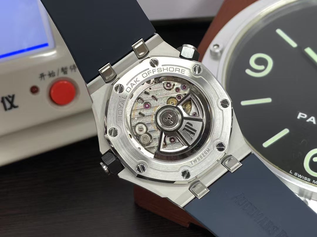 APSF ap Royal Oak Offshore Diver 15720 Blue Dial with Super 4308 Movement