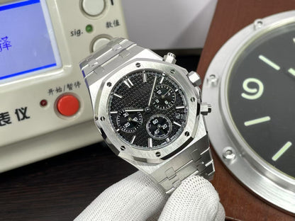 Swiss ap Royal Oak Chronograph 26240 Black Dial with 4401 Movement