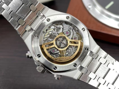 Swiss ap Royal Oak Chronograph 26240 Black Dial with 4401 Movement