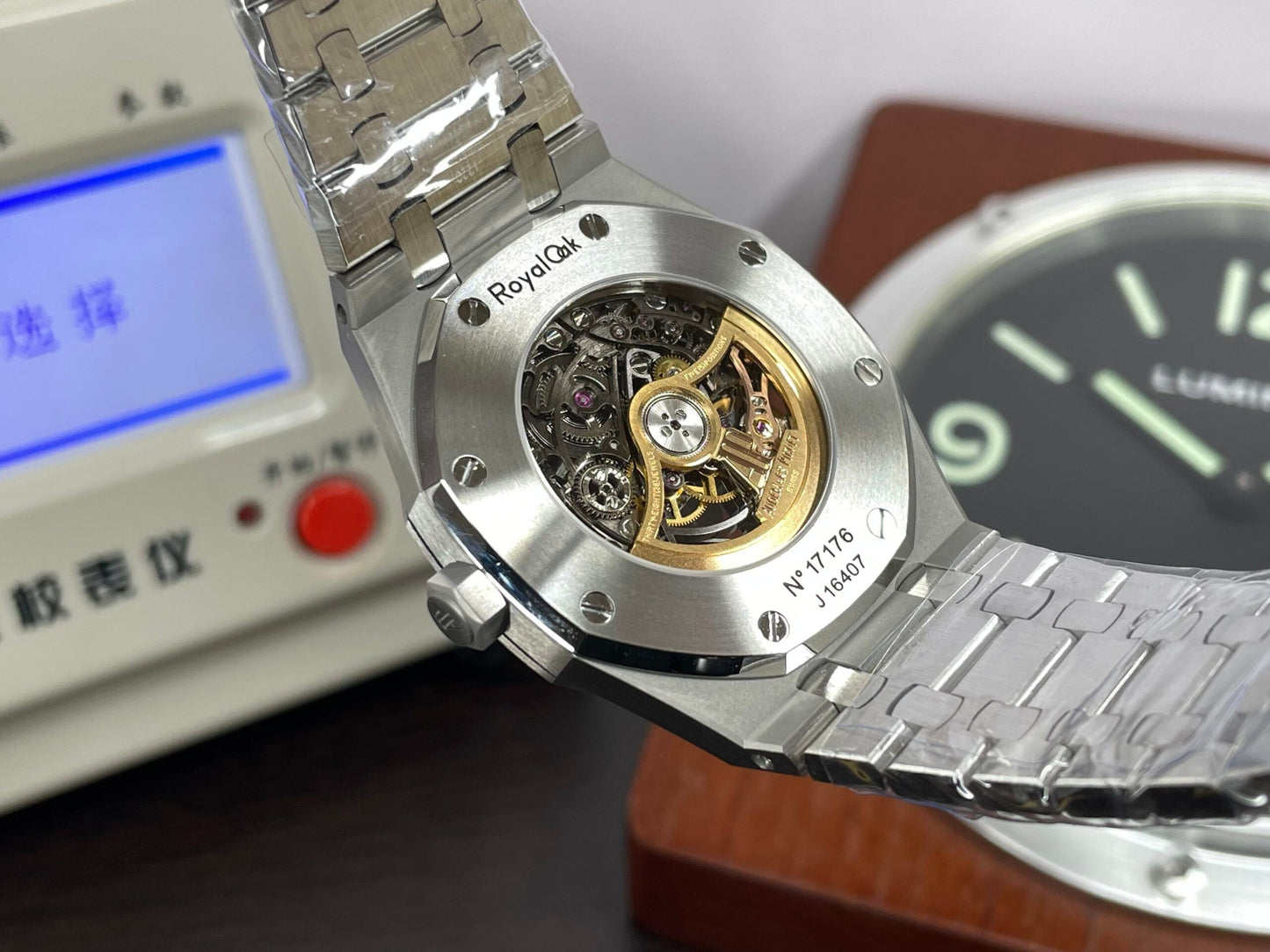 Best ap Skeleton 15407 with Super 3132 Movement made by THB