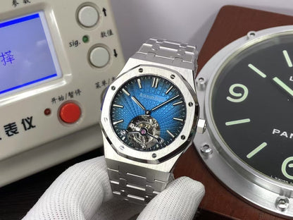 BBSF ap Royal Oak Tourbillon 26522 Blue Dial
