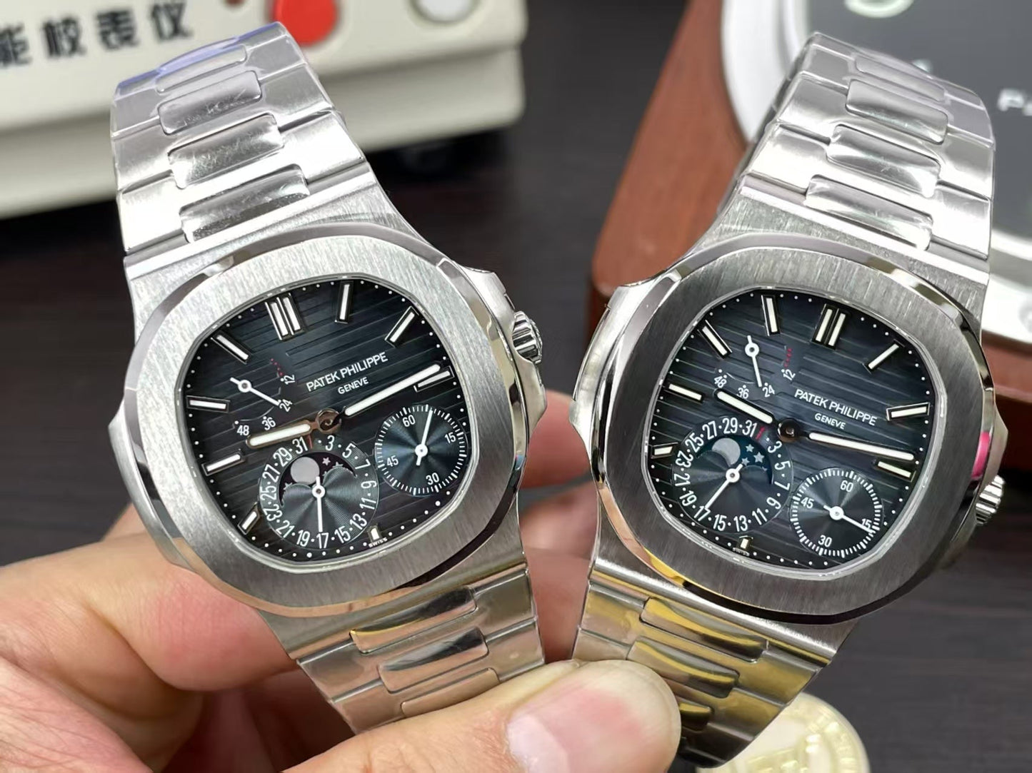The Most High end 1:1 pp Nautilus Moon Phase 5712 with SW Dial