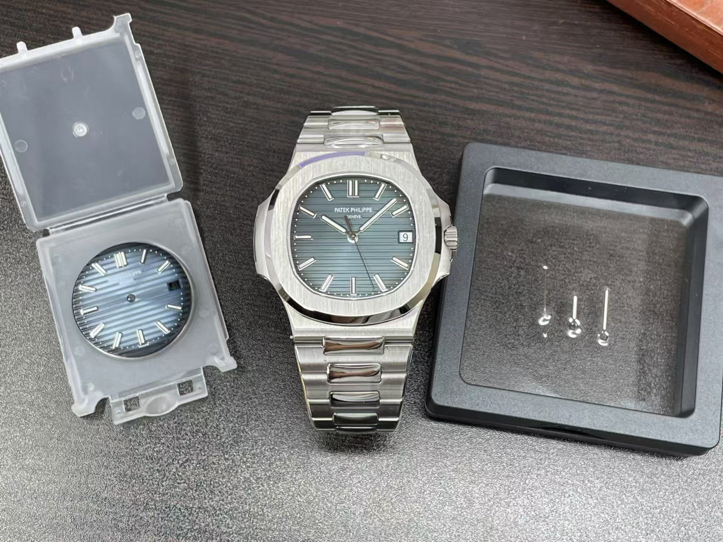 1:1 Exact pp Nautilus 5711 from 3K Factory with SW Dial And Hands