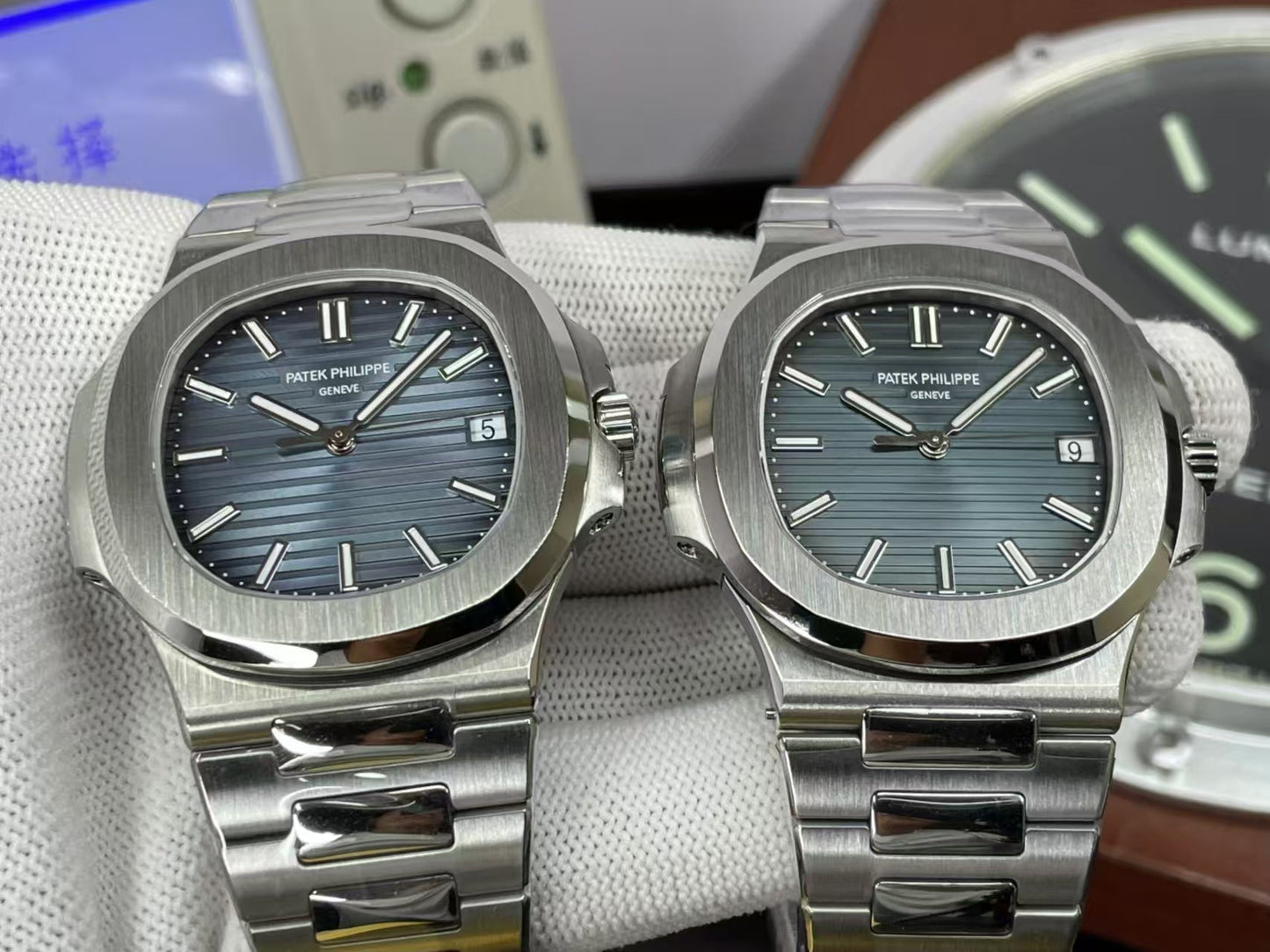 1:1 Exact pp Nautilus 5711 from 3K Factory with SW Dial And Hands