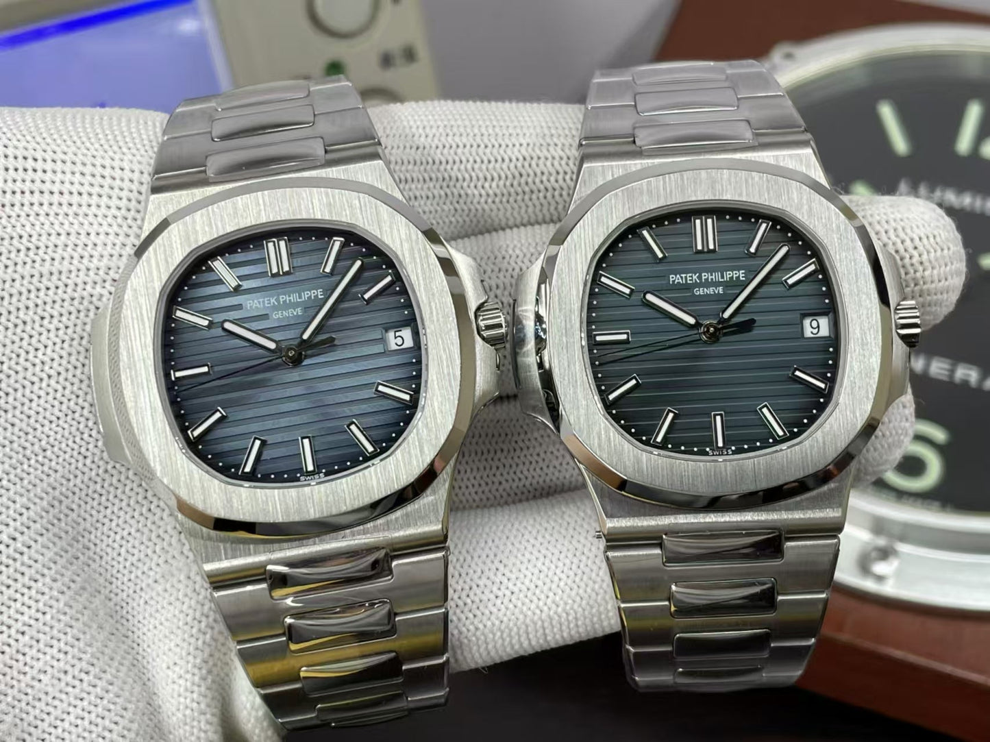 1:1 Exact pp Nautilus 5711 from 3K Factory with SW Dial And Hands