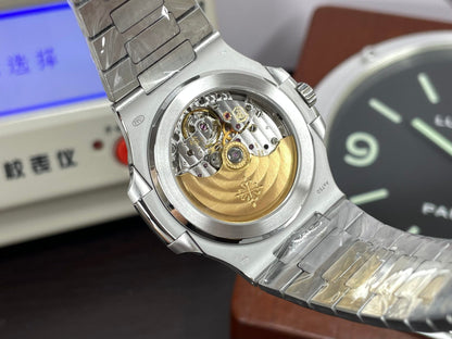 pp Nautilus 5811 Weighted Blue Dial 330 Movement